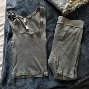 SKIMS tank & boxer set